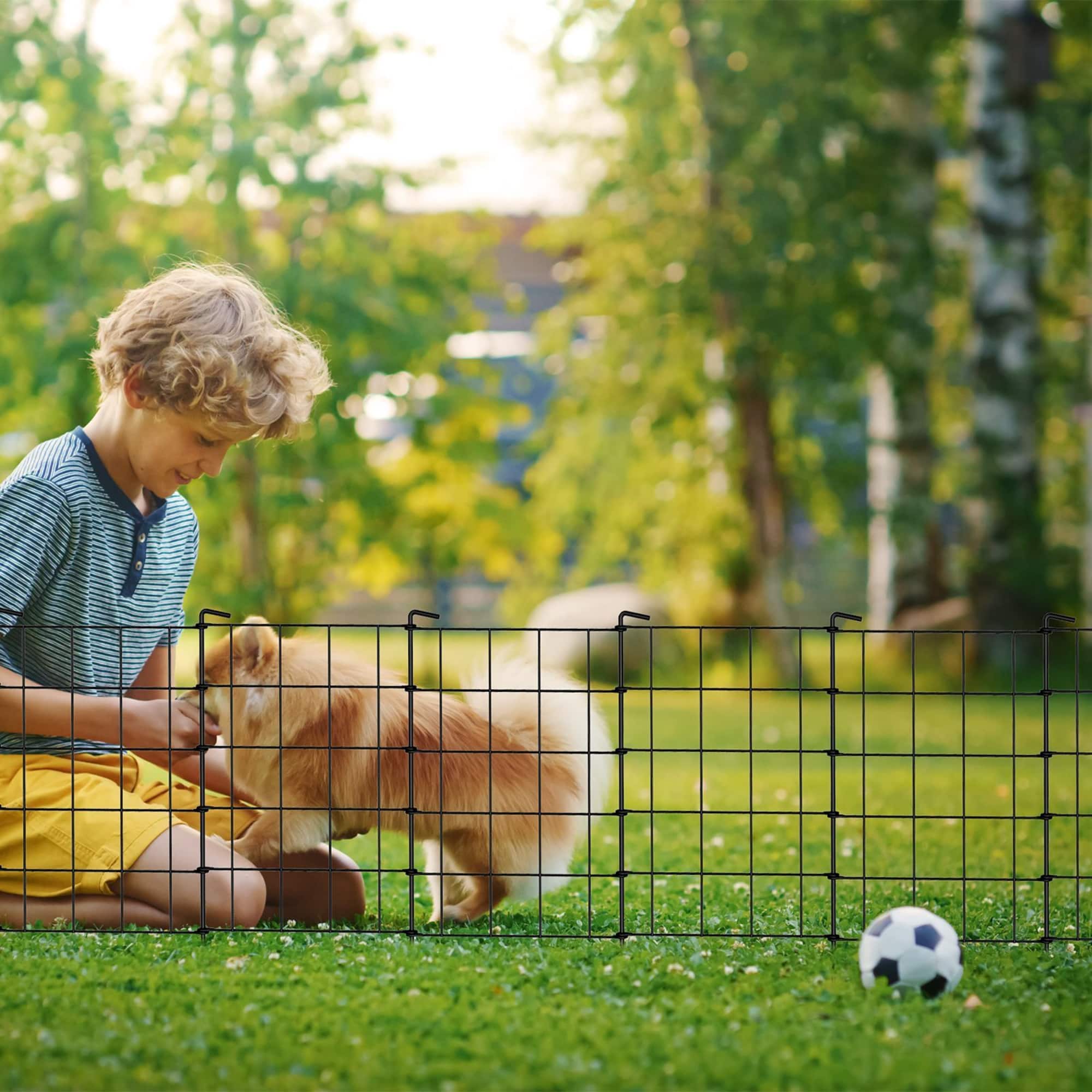 NEX™ Garden Decor Fence Rustproof Metal Wire Animal Barrier, 28ct.